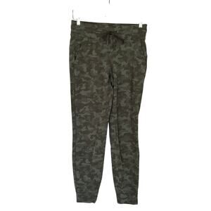Lululemon Camo Ready to Rulu High Rise Jogger Pants Size 8 Pockets Running Gym